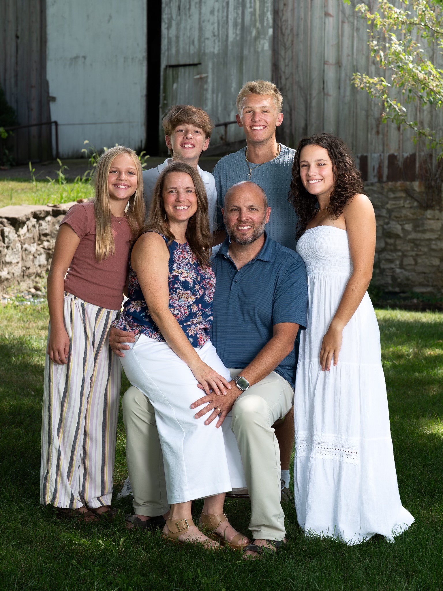 6 person family